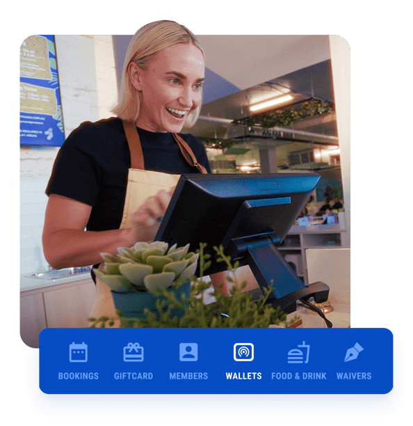 Cashless card sales in POS
