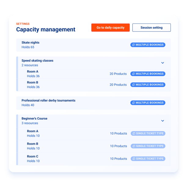 Simplify class bookings