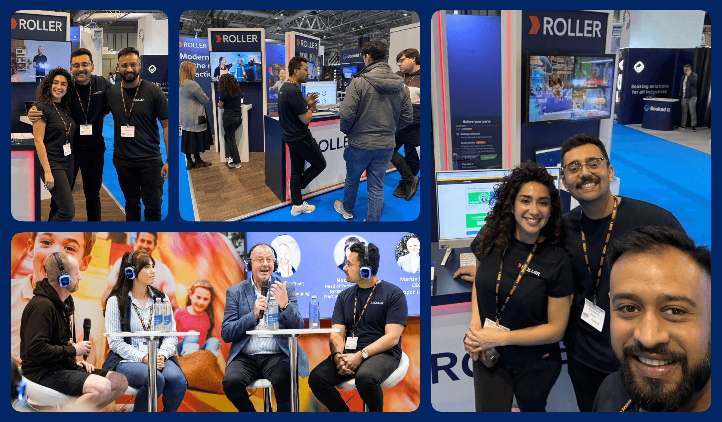 The ROLLER team at the Land Leisure and Tourism Show 2025