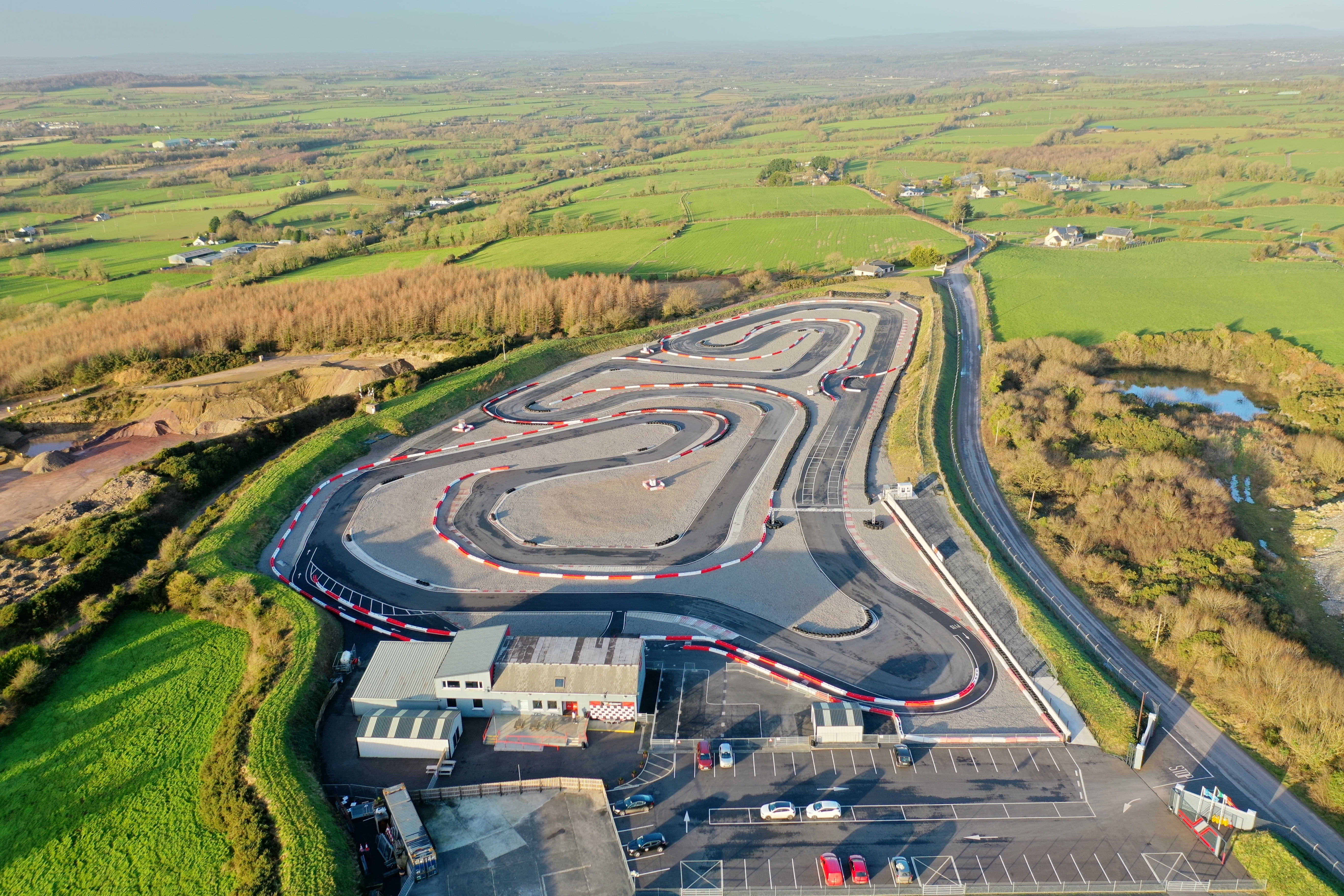 Kiltorcan's outdoor race track